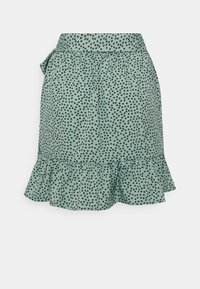 ONLY Tall ONLOLIVIA - Saia evasé - chinois green/black