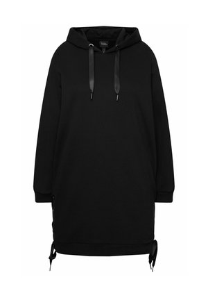 Ulla Popken LONGLINE UP - Sweatshirt - black