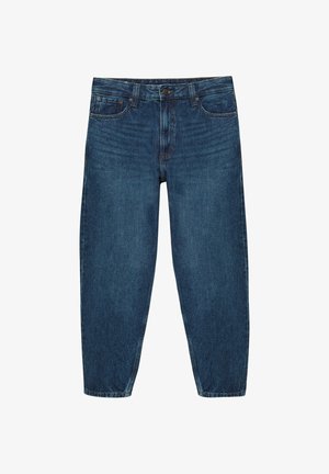 PULL&BEAR, STANDARD DENIM TROUSERS - DENIM TROUSERS - Jeans Tapered Fit - blue-black denim