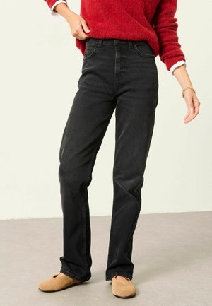 FatFace, TALL FIT - WASHED JEANS - Jeans Straight Leg - washed black
