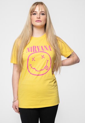 Paradiso Clothing Print T-shirt - yellow