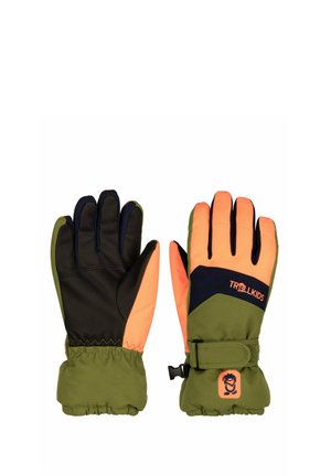 TROLLKIDS, TROLLKIDS KIDS RAULAND GLOVE UNISEX - Gloves - spruce green