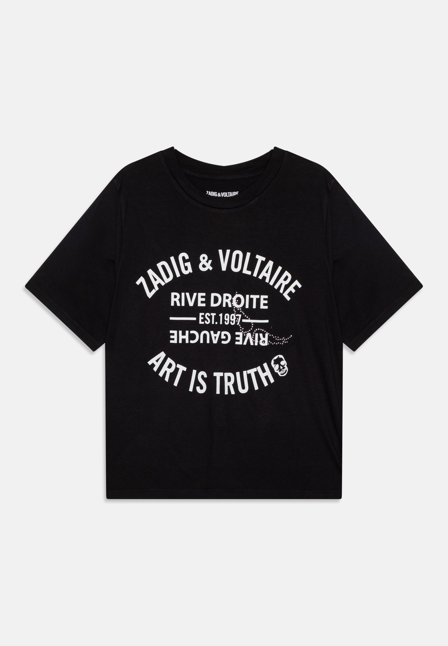 Zadig Voltaire SHORT SLEEVES TEE Print T-shirt black