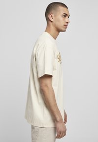 Southpole SOUTHPOLE COLLEGE SCRIPT - T-shirt con stampa - sand