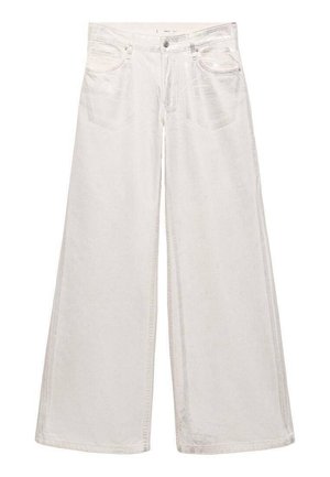 Mango MED VIDE OG FINISH - Wide leg - sølv