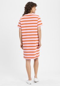 Marie Lund Jerseykleid - altrosa orange