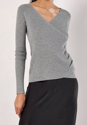 Jumper - silver-coloured