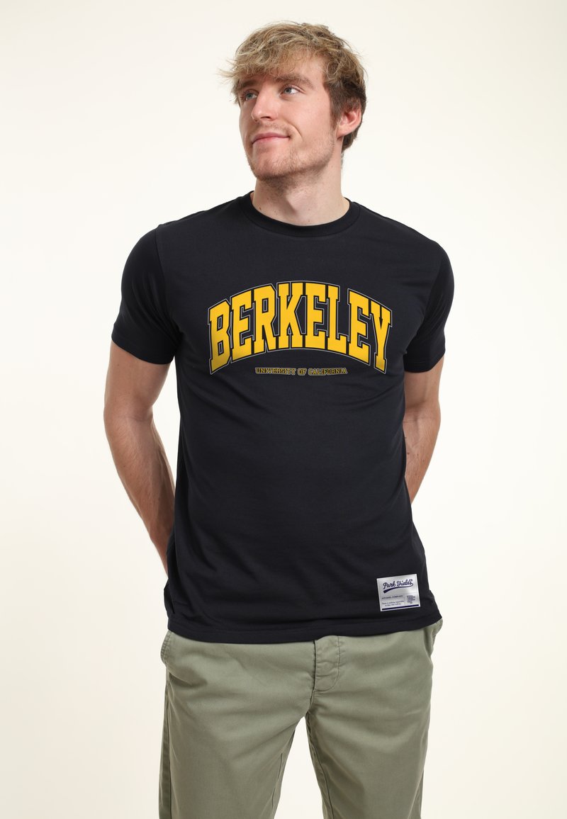 Henry Tiger BERKELEY UNIVERSITY OF CALIFORNIA ARCH - Triko s potiskem - navy blue