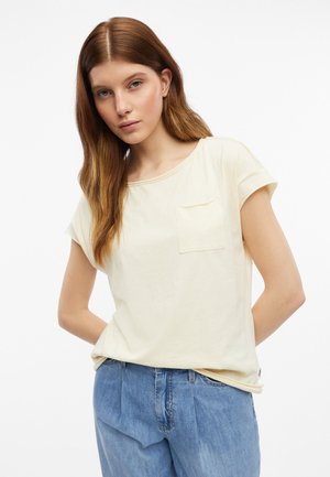 s.Oliver, T-SHIRT - T-shirt basic - helles beige