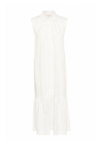 BAMONE - Abito a camicia - broken white