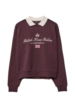 EMBROIDERED - Polokošeľa - purple