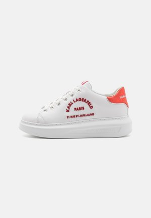 KAPRI MAISON - Joggesko - white/red