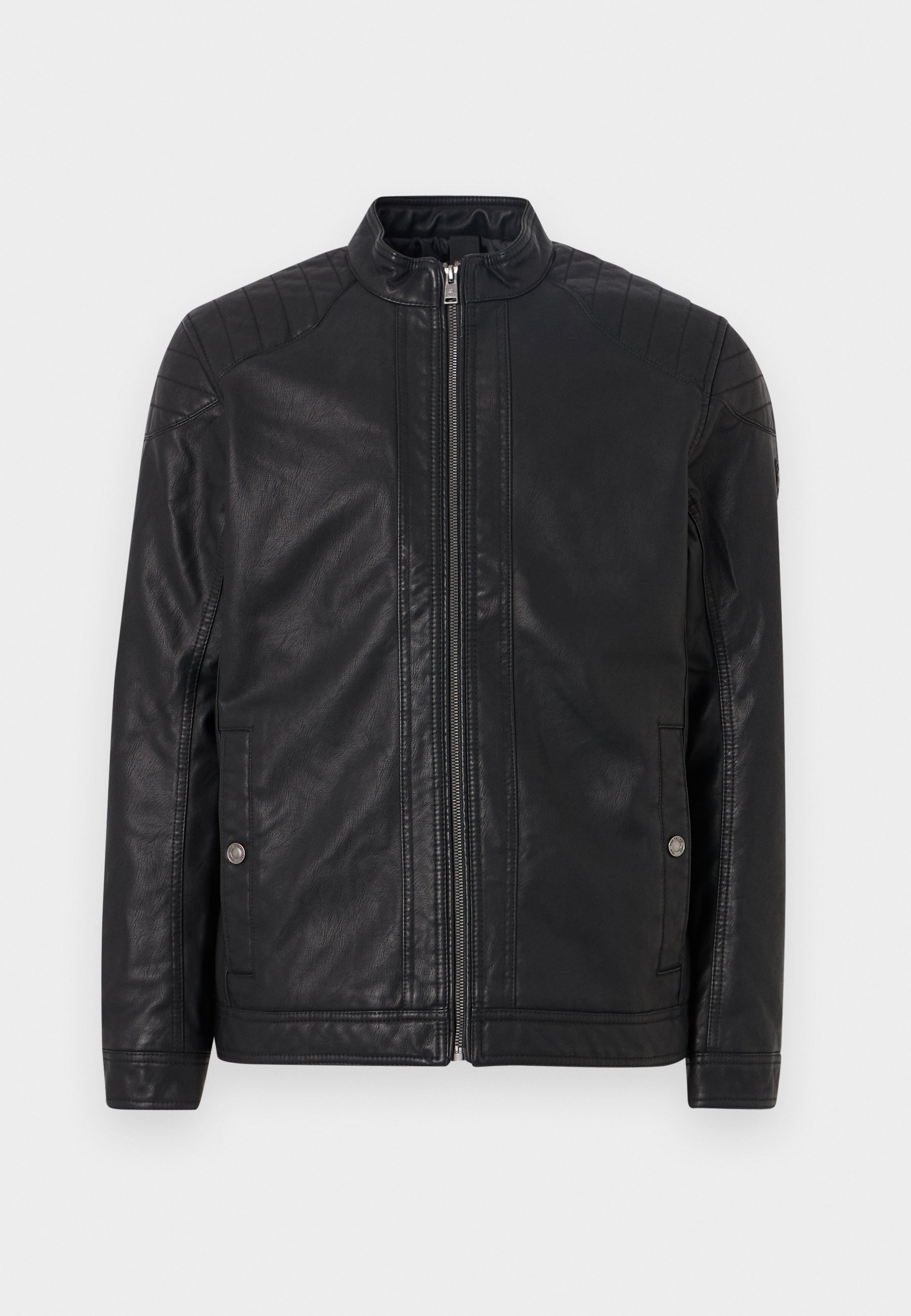 美品★ CLASSIC MINIMAL TAILORED JACKET Oversized leather jacket | EXJ5 | NISSA