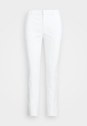 Lauren Ralph Lauren Petite DOUBLE FACED STRETCH COTTON TROUSER - Bukse - white
