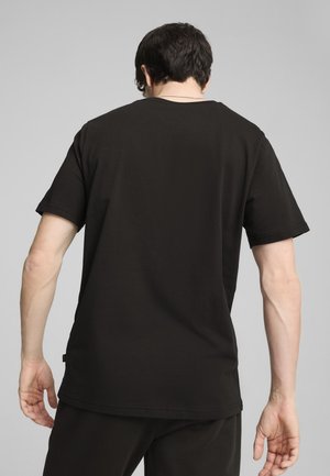 Puma ESS TAPE MINIMAL - Camiseta básica - black