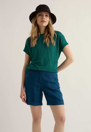 Seasalt Cornwall, SEASALT CORNWALL CARN COVE T-SHIRT - Lihtne T-särk - pine shoots