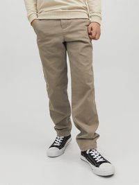 Jack & Jones Junior - JPSTMARCO JJDAVE - Pantaloni chino - beige Imagine miniatură 1