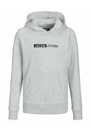 Hoodie - white melange