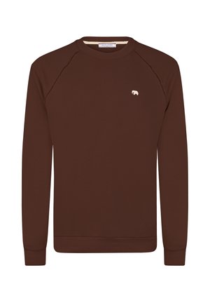 CREW NECK BASIC - Pusa - brown