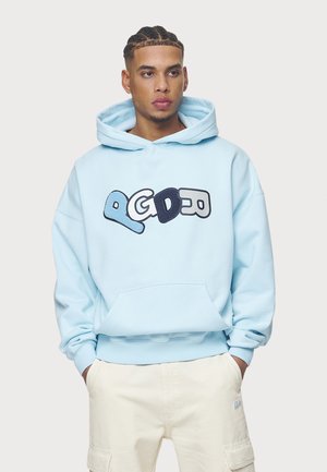 BANKS BOXY HOODIE - Sweatshirt - washed baby blue