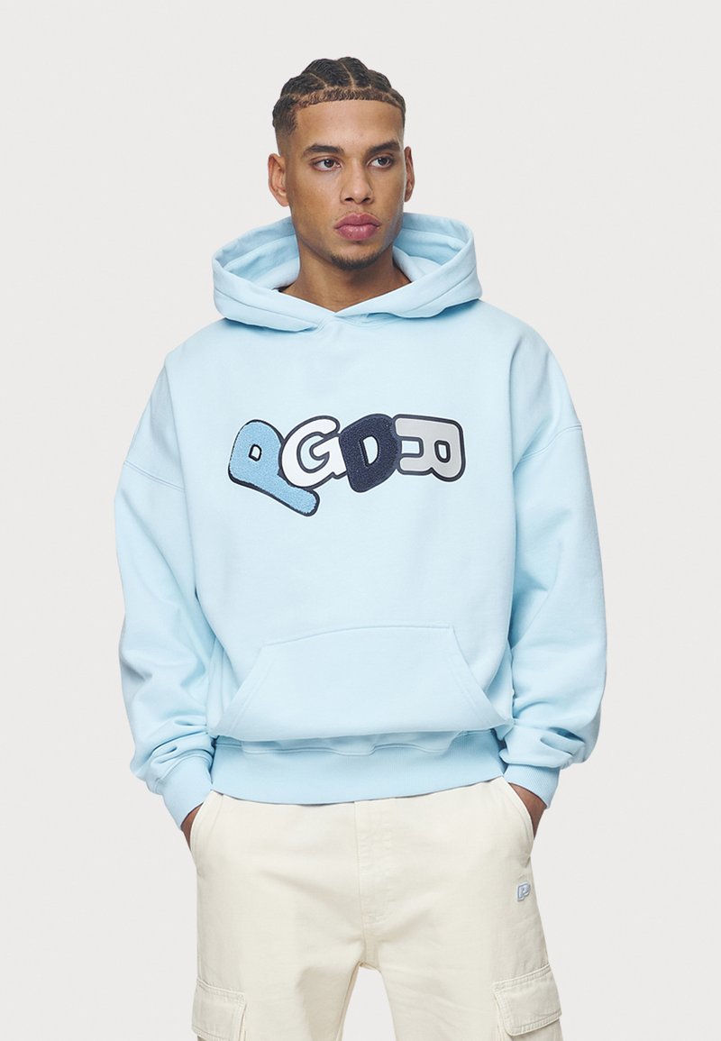 Pegador BANKS BOXY HOODIE - Mikina - washed baby blue