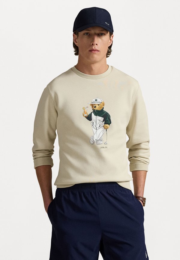 CLASSIC POLO BEAR DOUBLE KNIT SWEATSHIRT - Sweatshirt - basic sand