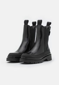 GANT PREPNOVO - Platform ankle boots - black