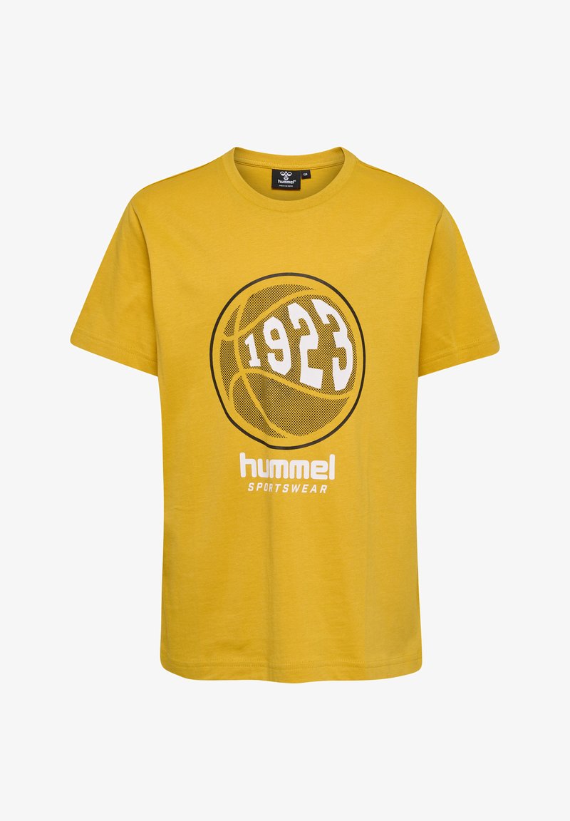 Hummel LLEO - T-shirts print - golden spice
