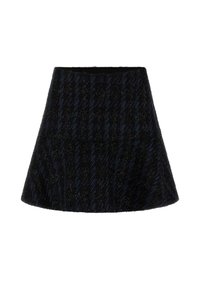 Jupe trapèze - schwarz multicolor