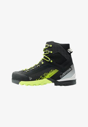 Lowa, CERVINO GTX MID - Outdoorschoenen - schwarz limone