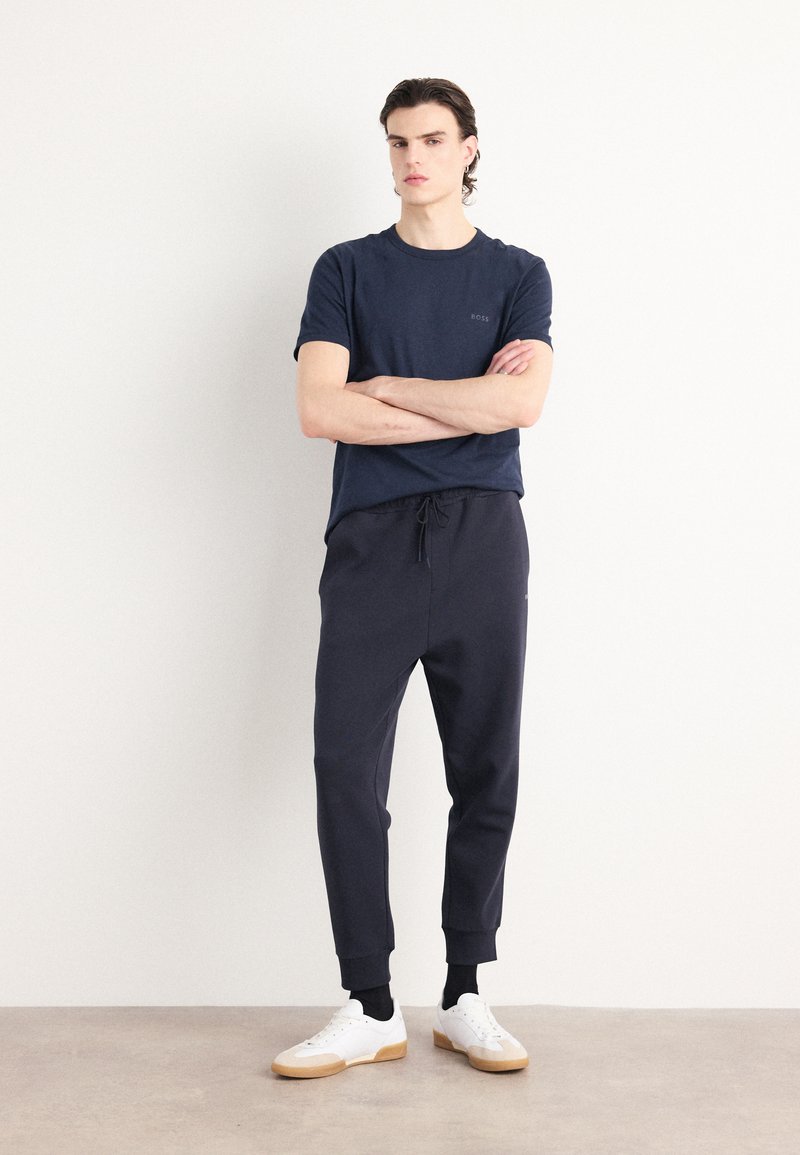 Navy Hugo Boss Hadiko Joggers BOSS HADIKO Tracksuit Bottoms Dark Blue