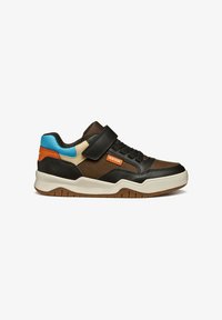 No seleccionado, brown light blue