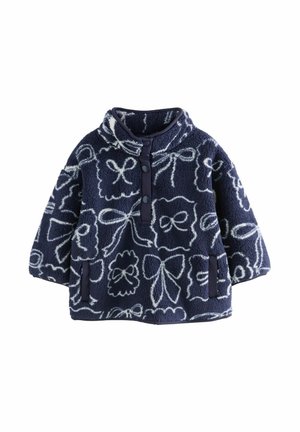 HALF POPPER  - Fleecepullover - navy bow
