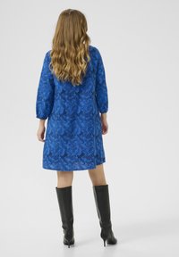 Culture BRODERIE ANGLAISE - Vardagsklänning - victoria blue dress blues