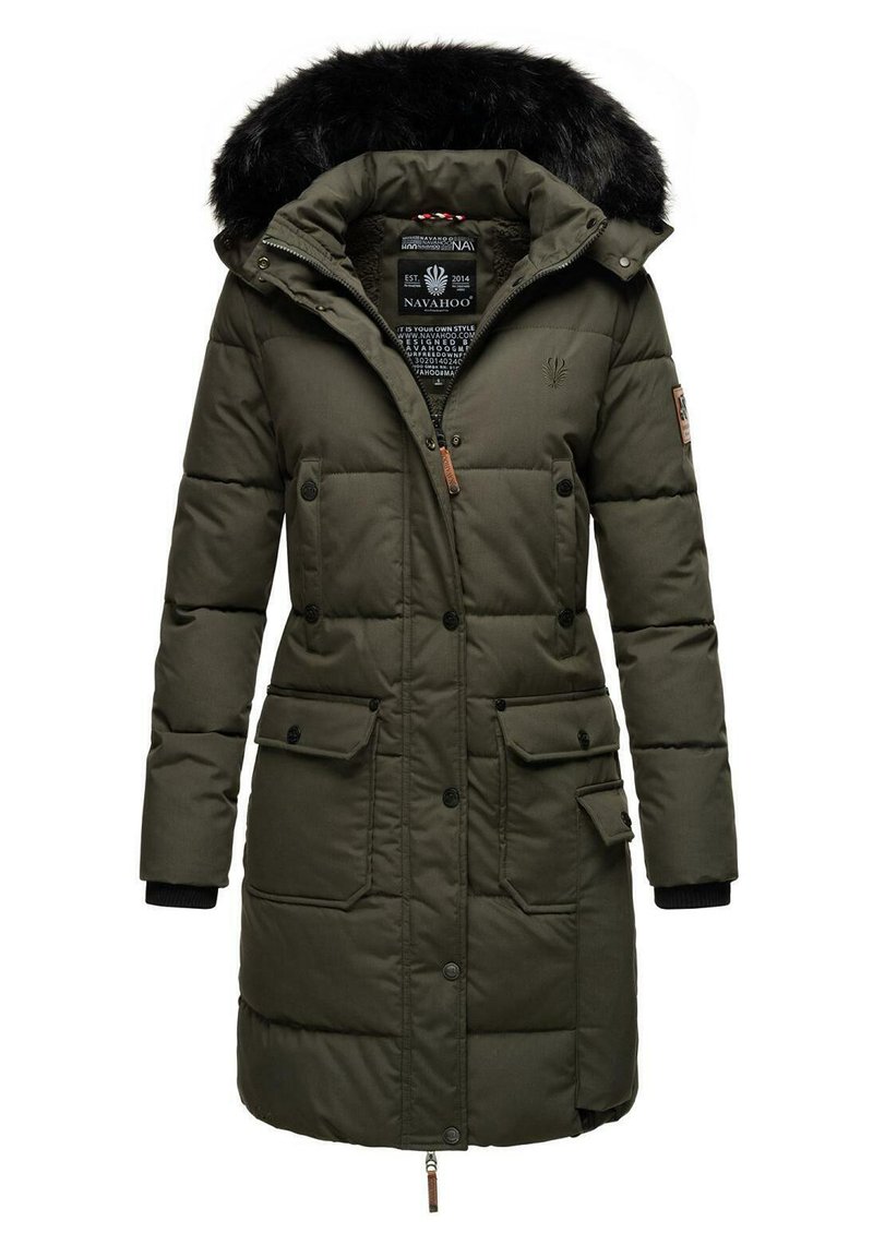 Navahoo Wintermantel - dark grey