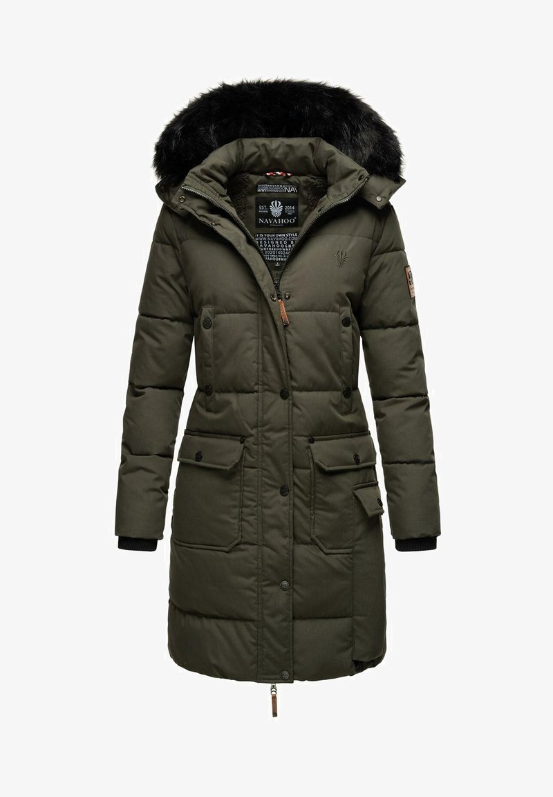 Navahoo Wintermantel - dark grey