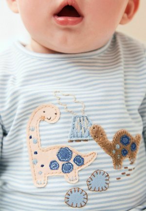 Next 2 PIECE SET - Leggings - Pantaloni - blue dinosaur