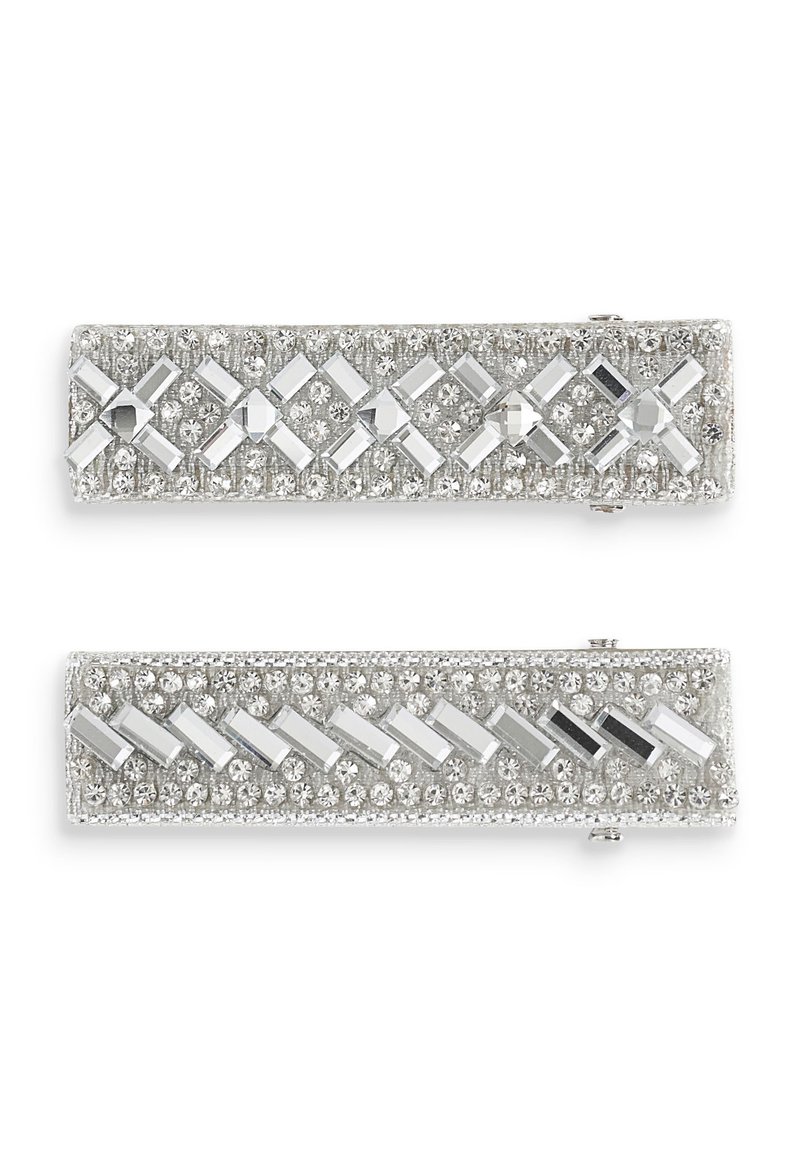 Next SPARKLE HAIR CLIPS 2 PACK HaarStylingAccessoires silver
