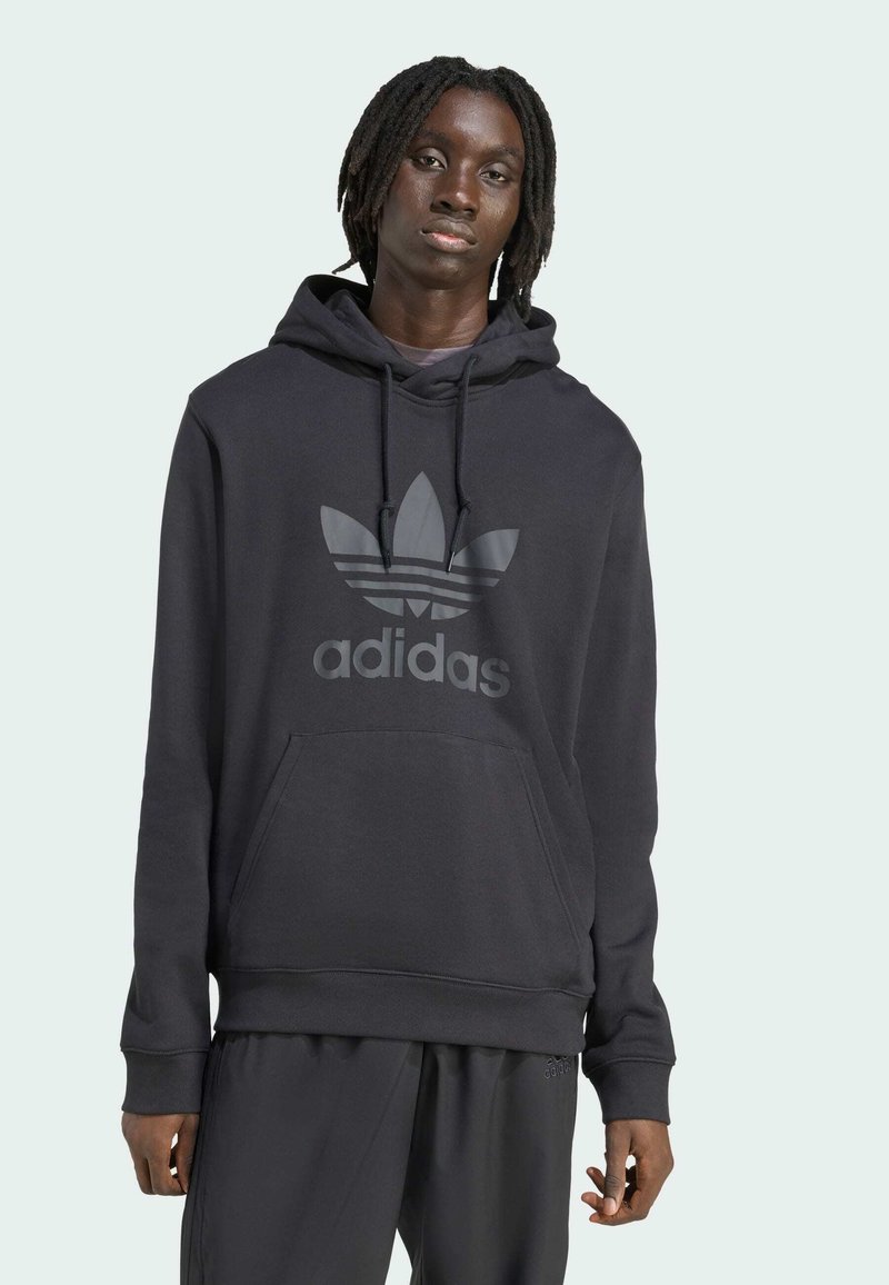 adidas Originals TREFOIL - Hoodie - black   black