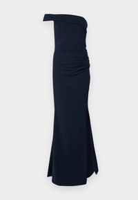INDIE OFF THE SGHOULDER MAXI - Occasion wear - navy blue