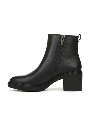 SAVANNAH CHELSEA - Bottines à plateau - black tumbled leather
