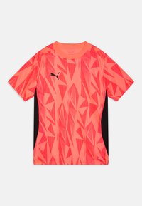 Puma - INDIVIDUALFINAL JR UNISEX - Sport T-Shirt - sunset glow/sun stream Thumbnail-Bild 1