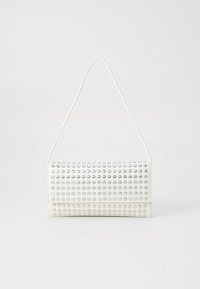CHARLEE FLAP - Ručna torbica - ecru/silver coloured