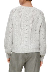 QS Strickpullover - natur