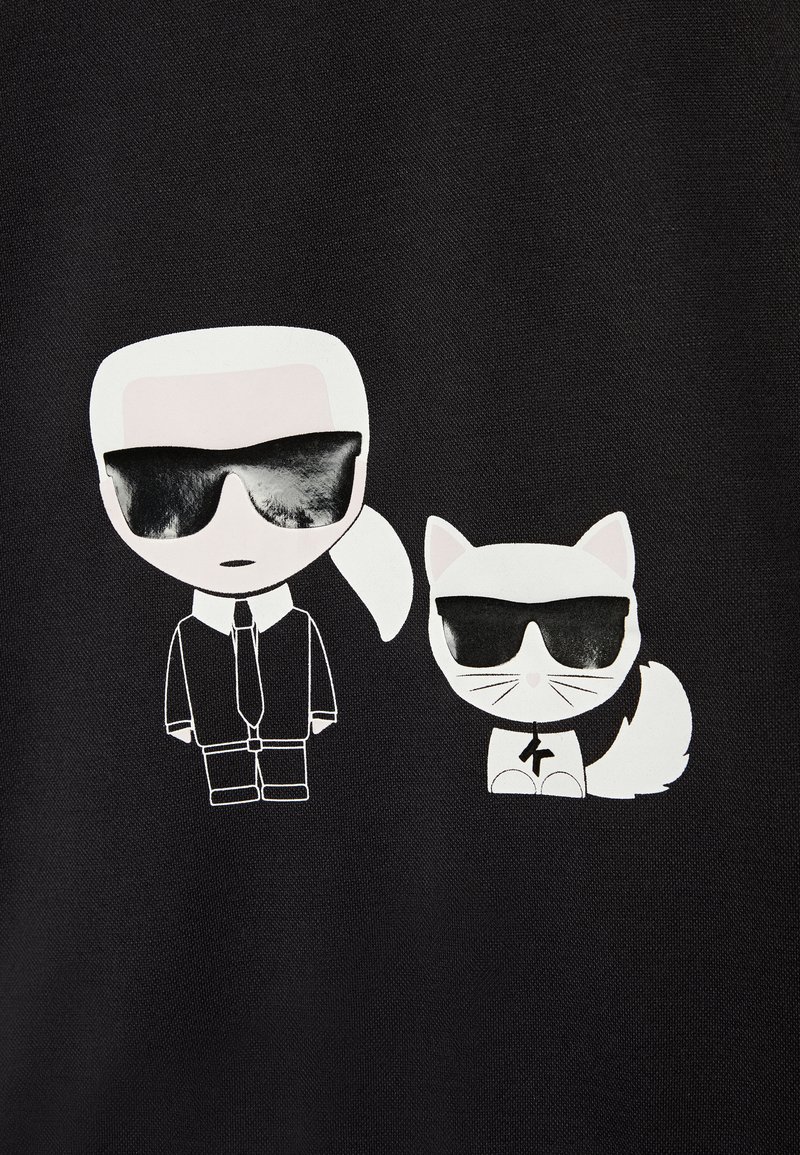 Kinder T-Shirts | KARL LAGERFELD KIDS SHORT SLEEVES TEE T-Shirt print black/schwarz - HS16674 Kinder T-Shirts | KARL LAGERFELD KIDS SHORT SLEEVES TEE T-Shirt print black/schwarz - HS16674