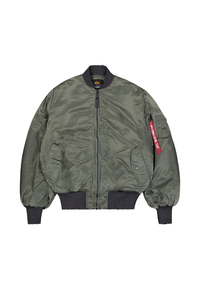 alpha industries Bomberjacks groen gemêleerd