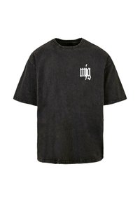 MJ Gonzales HEAVY ACID WASHED TRANSFORMATION - T-shirts med print - black