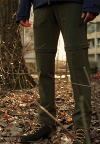 Mammut RUNBOLD ZIP OFF PANTS MEN - Calças para exterior - iguana