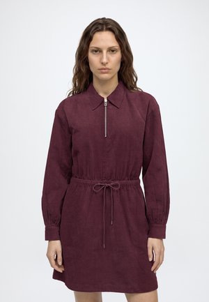 Marc O'Polo DENIM, WOVEN DRESSES, CORDUROY - Abito a camicia - mahagony jam