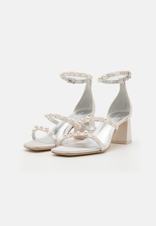 ROSALIN MID BLOCK - Sandals - ivory2